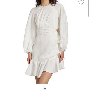 ZIMMERMANN
Lyre Cut-Out Balloon Sleeve Minidress